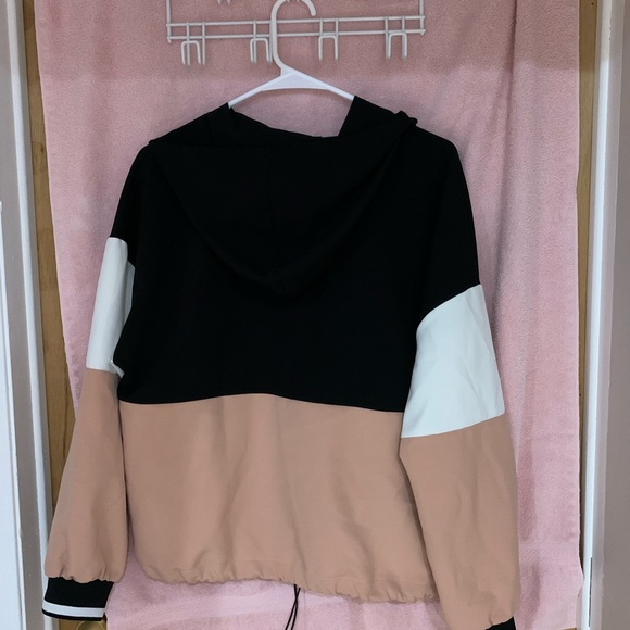 ZARA colour block quarter zip - Picture 2 of 5